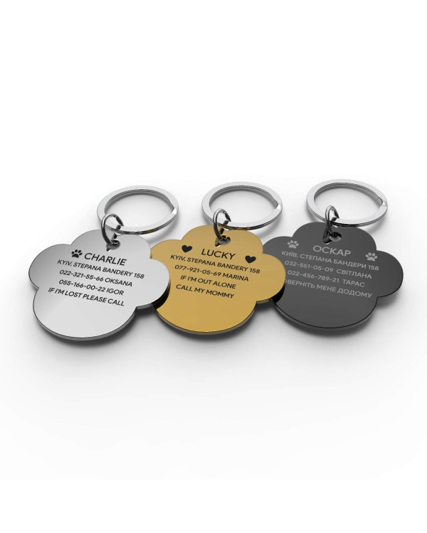 Адресник для собак