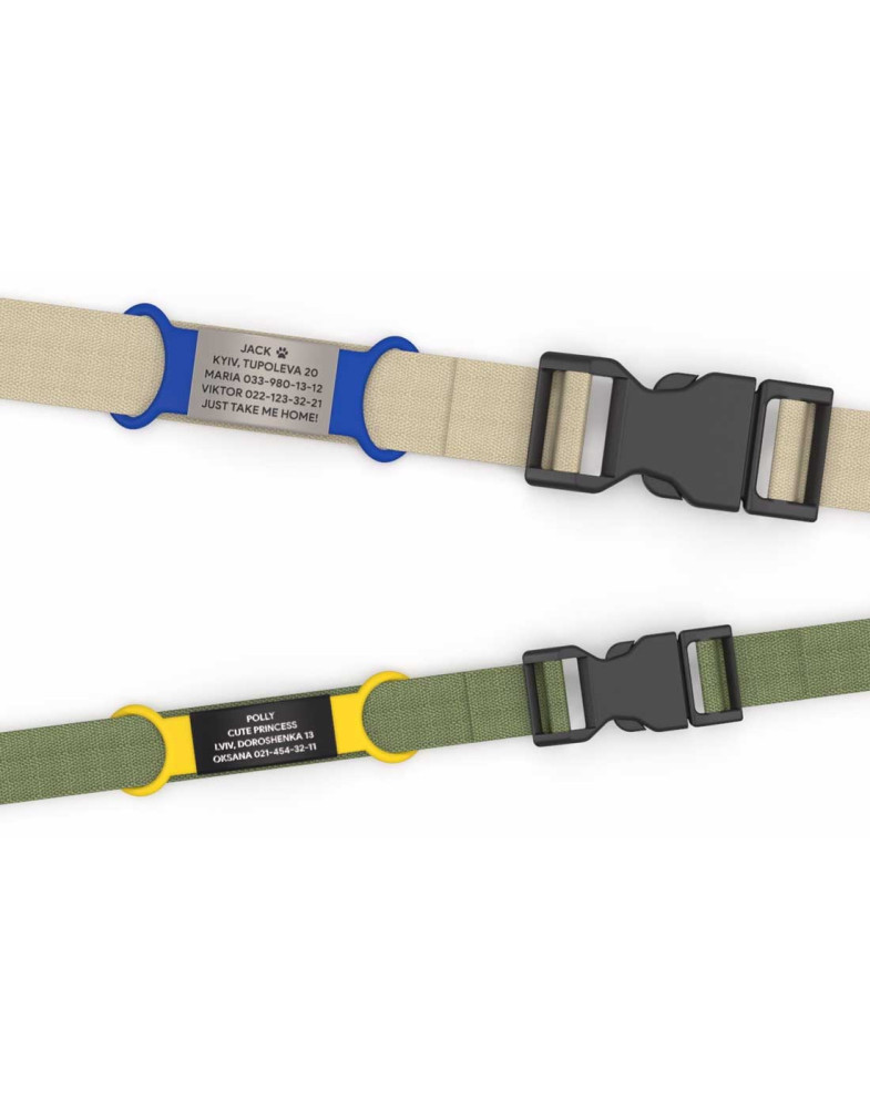 Адресник для собак 19mm natural-foto2