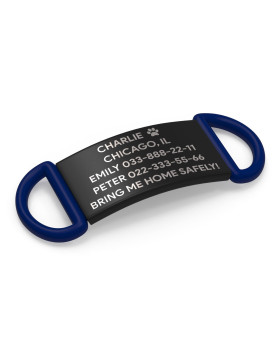 Адресник для собак 19mm black-foto7