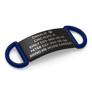 Адресник для собак 19mm black-foto7