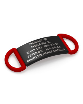 Адресник для собак 19mm black-foto5