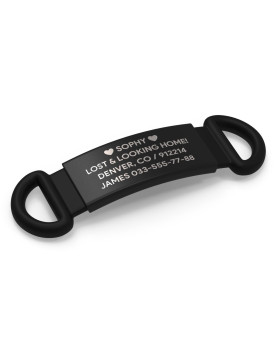 Адресник 13mm black-foto3