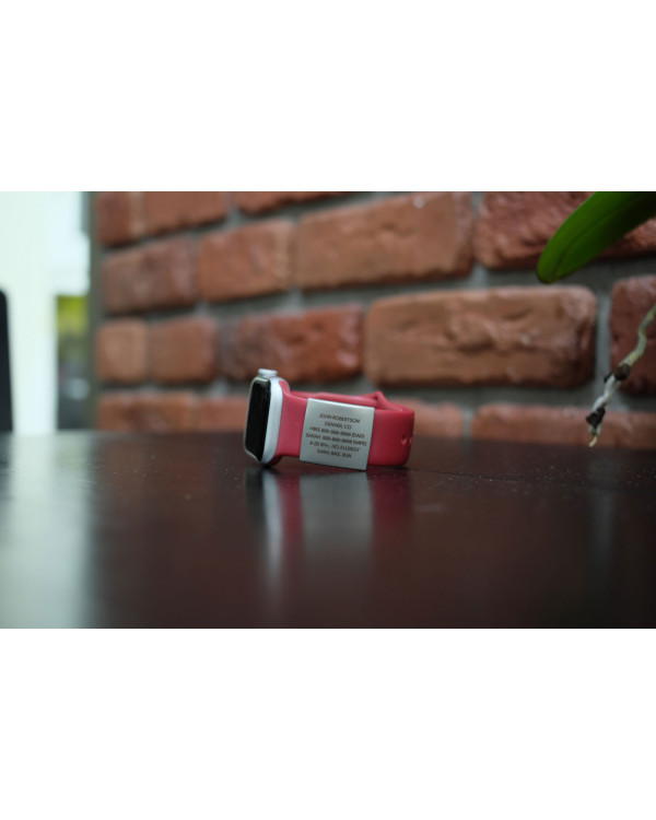 ID пластина для ремешка Garmin и Apple Watch ID пластина для ремешка Garmin и Apple Watch