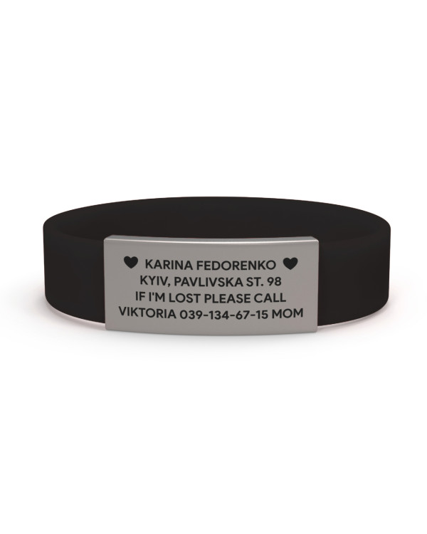 ID браслет для дітей ID браслет для дітей