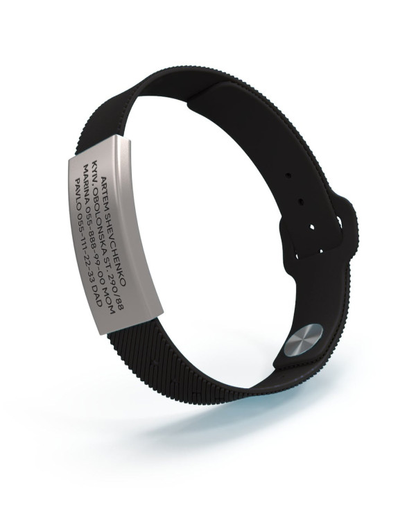 Браслет з інформацією