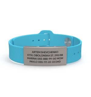 Браслет з інформацією