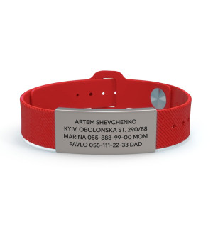 Браслет з інформацією