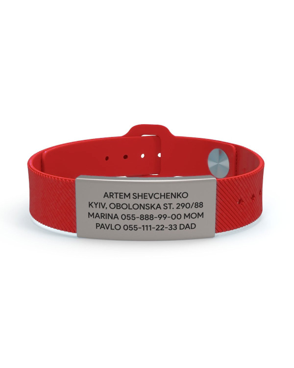 Браслет з інформацією